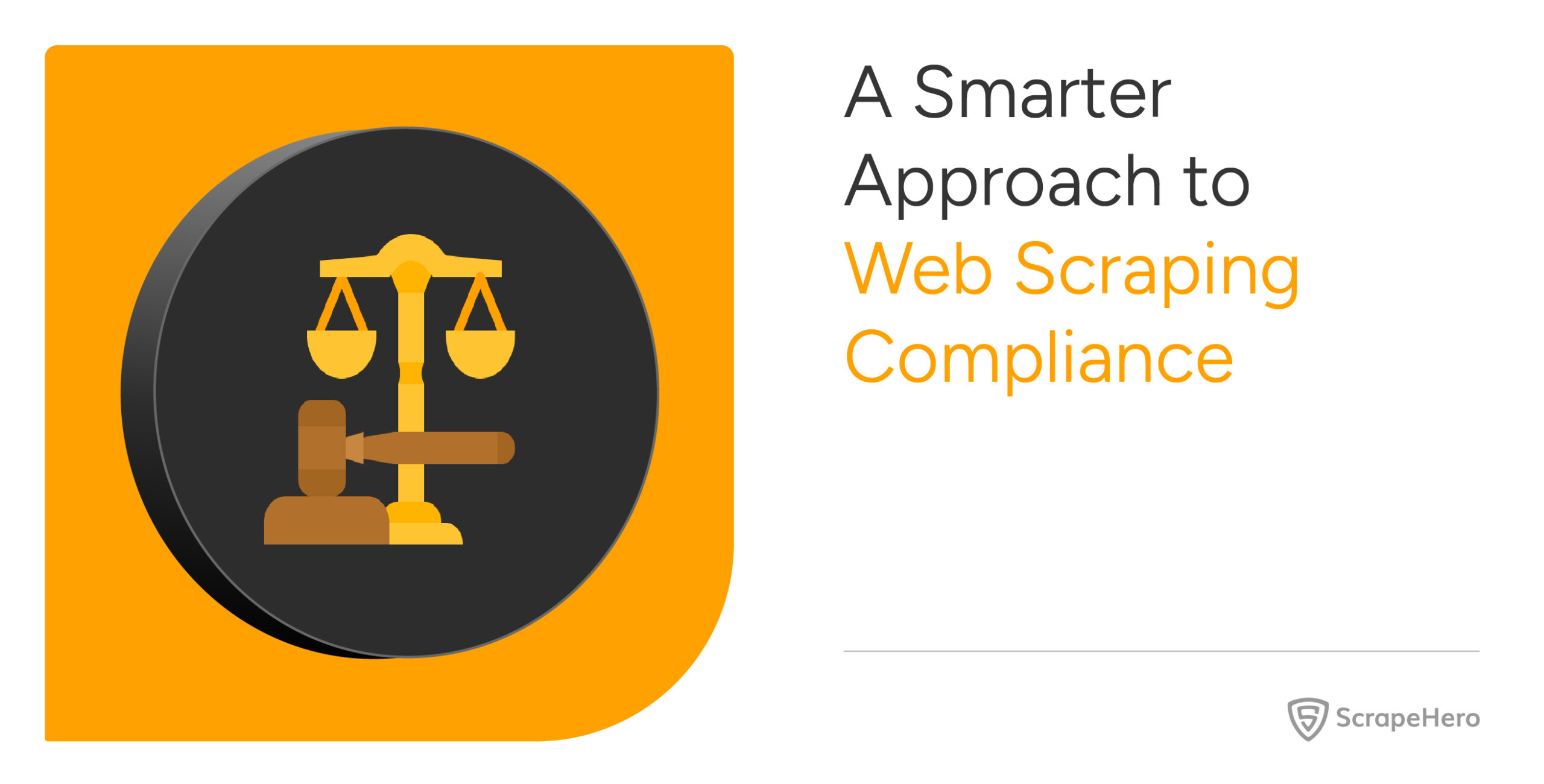 Outsourced web scraping for compliance