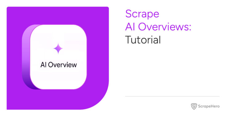 AI overview scraping