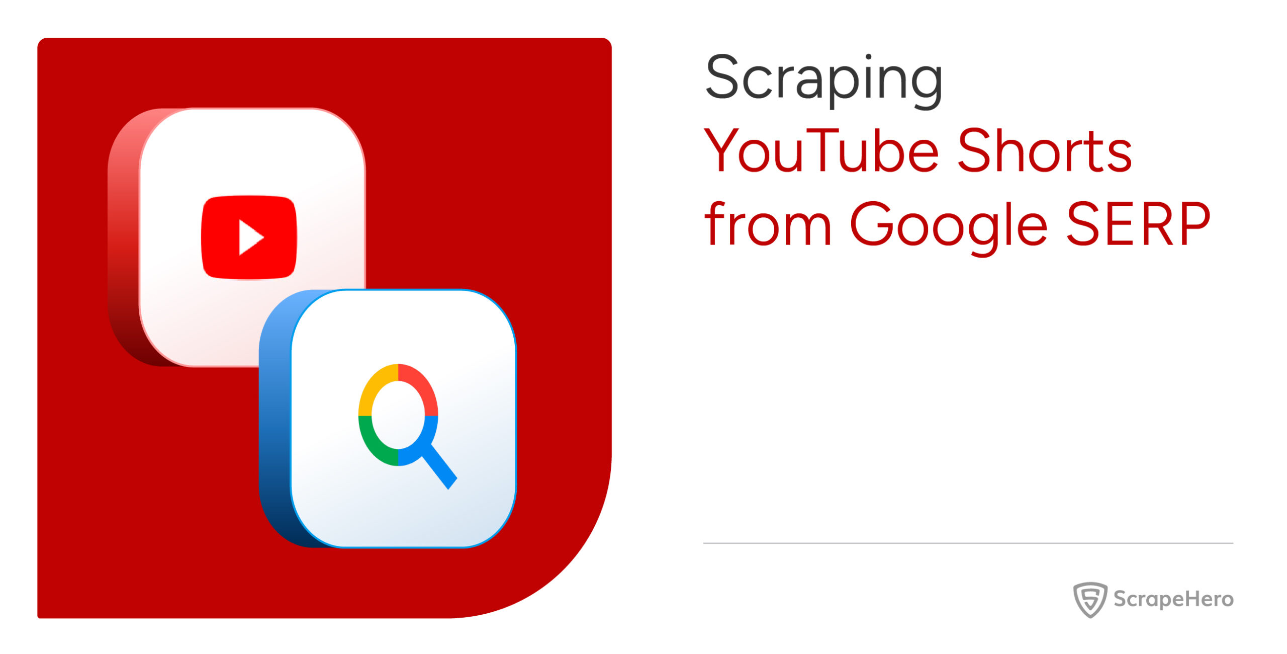 Scrape YouTube Shorts videos results