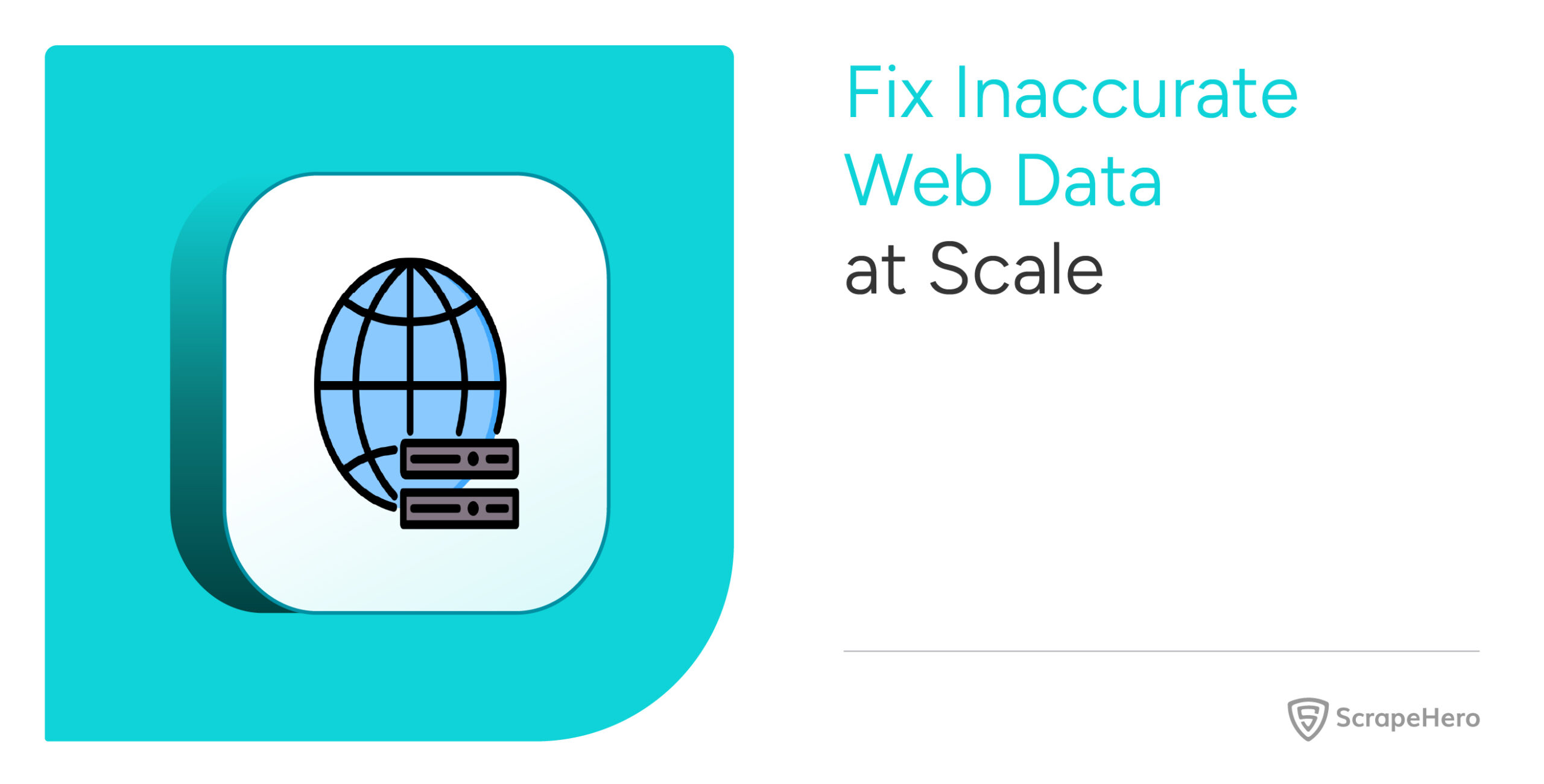 Fix Inaccurate Web Data