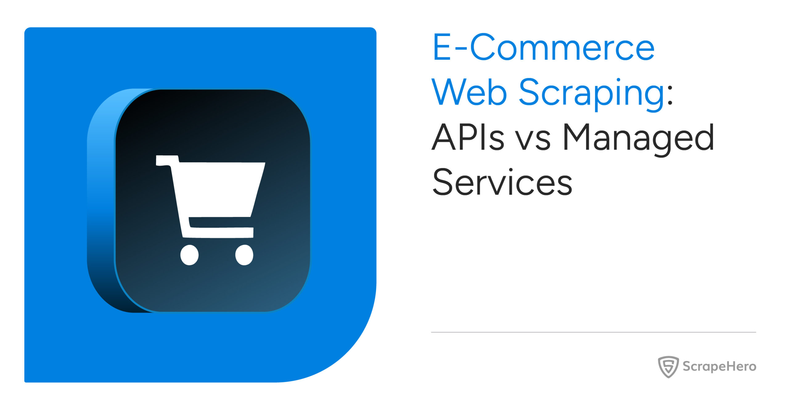 Web scraping APIs vs managed services