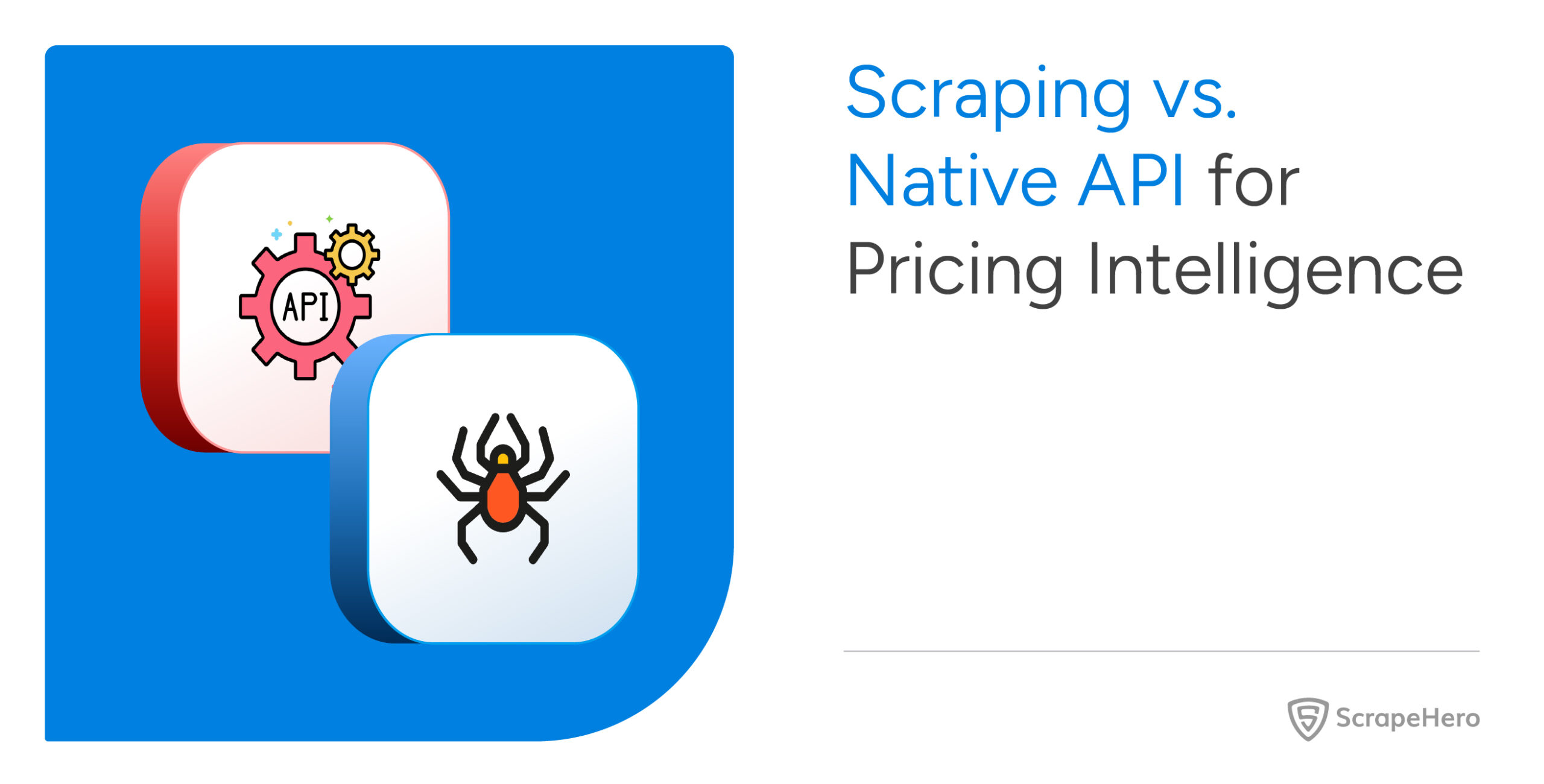 Scraping vs native APIs