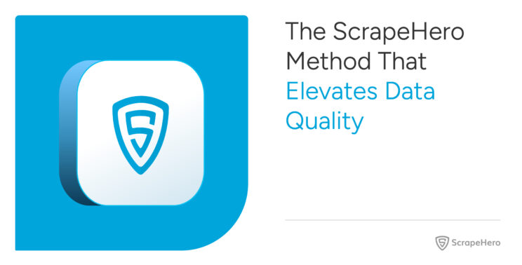 Data quality in web scraping
