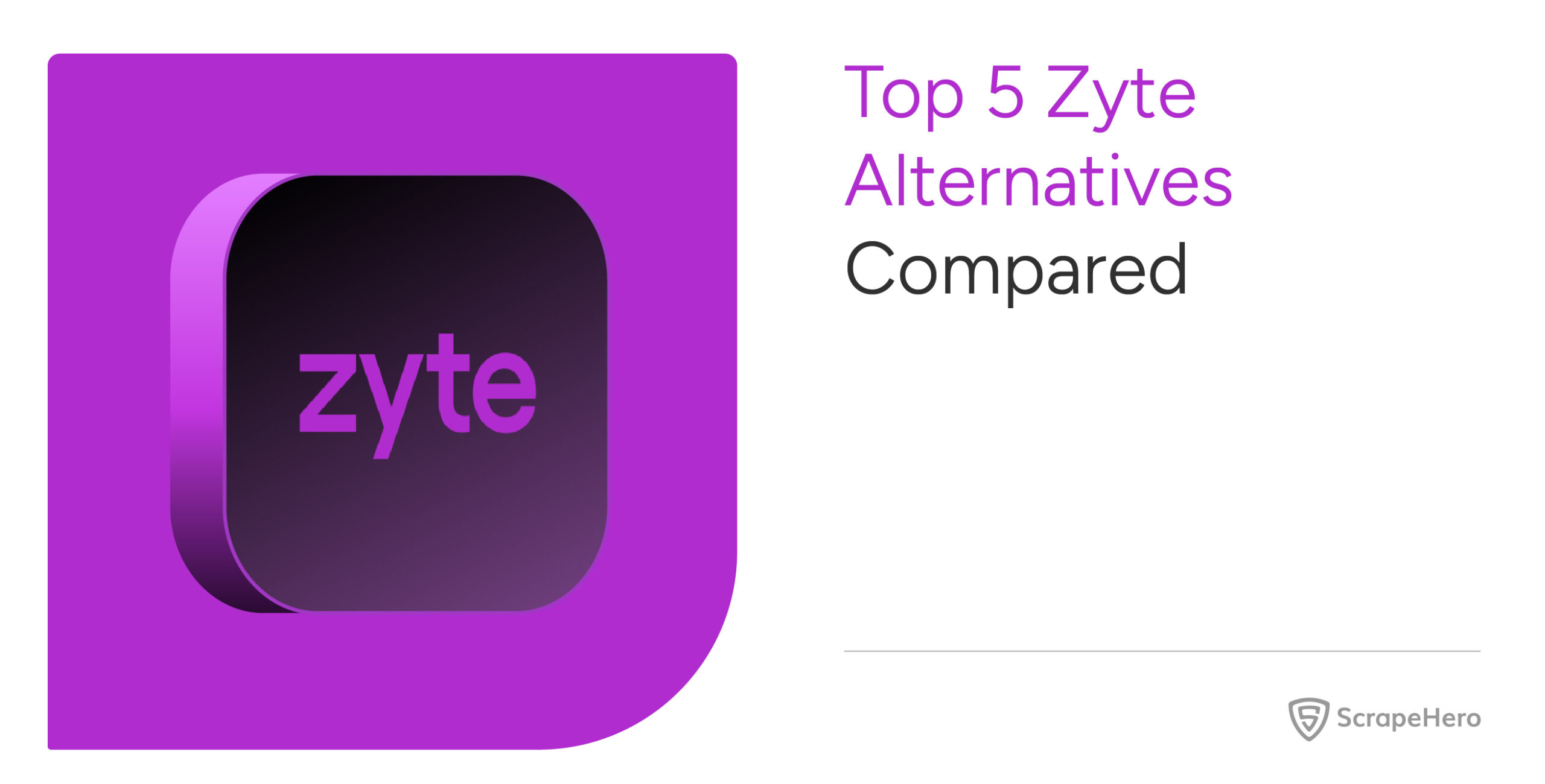 Zyte alternatives