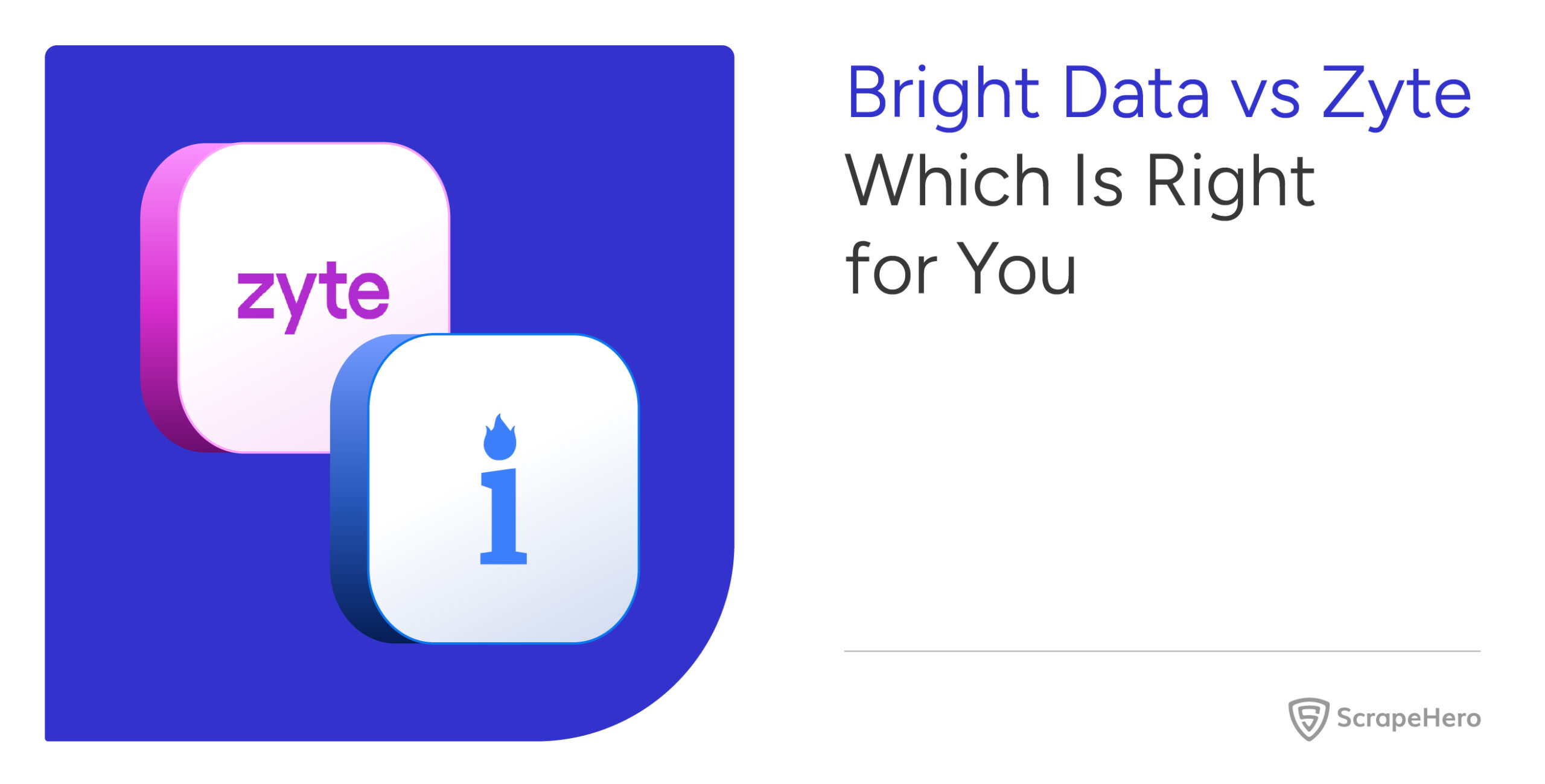 Brightdata vs Zyte
